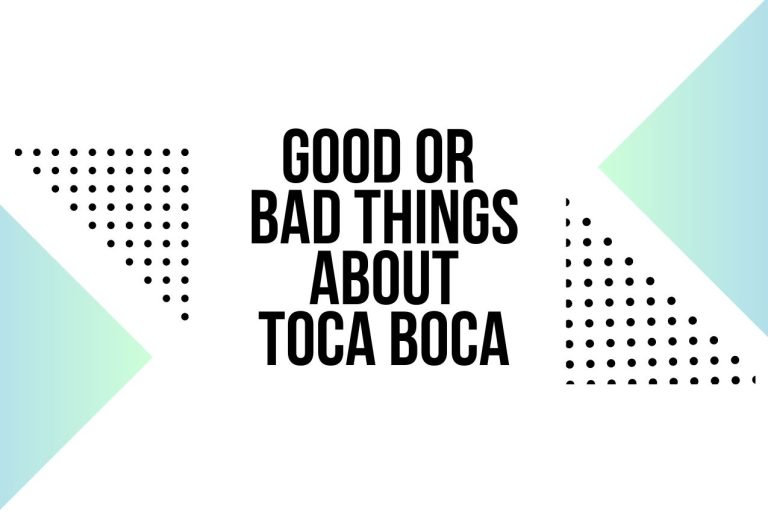 Good or Bad Things About Toca Boca