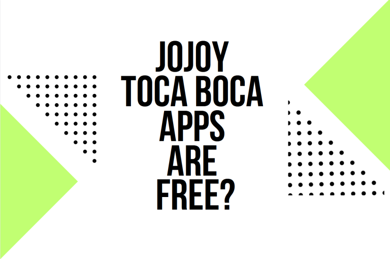 Jojoy Toca Boca Apps Are Free?
