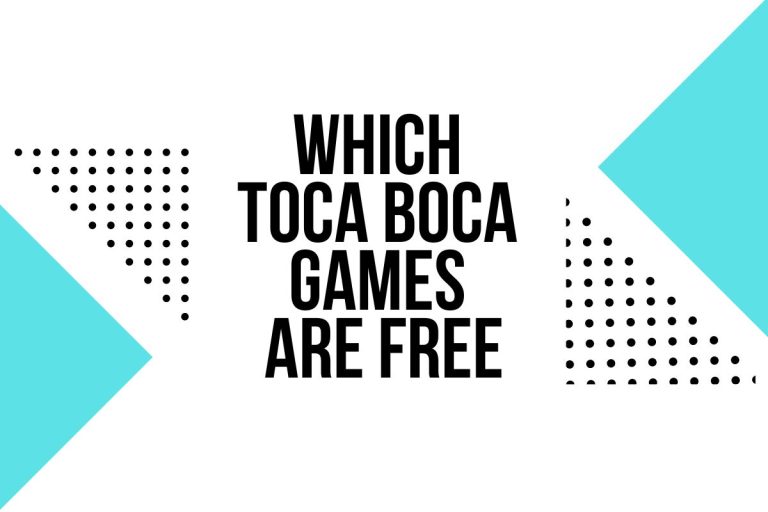 Which Toca Boca Games are Free